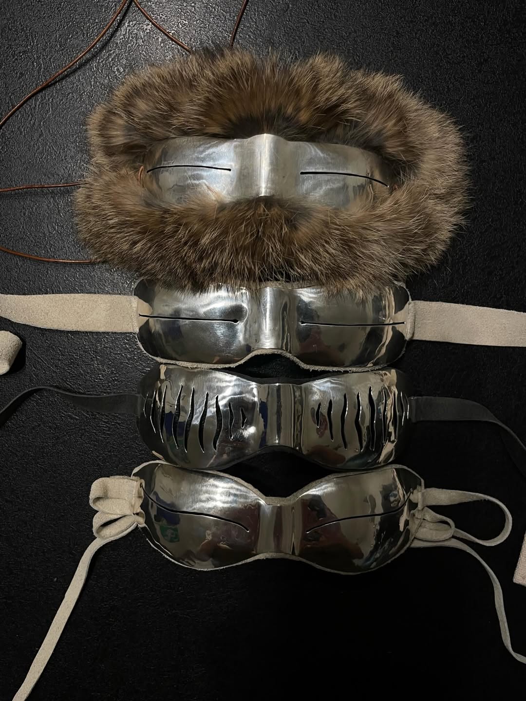 Silver 925 snow goggles — commission group
